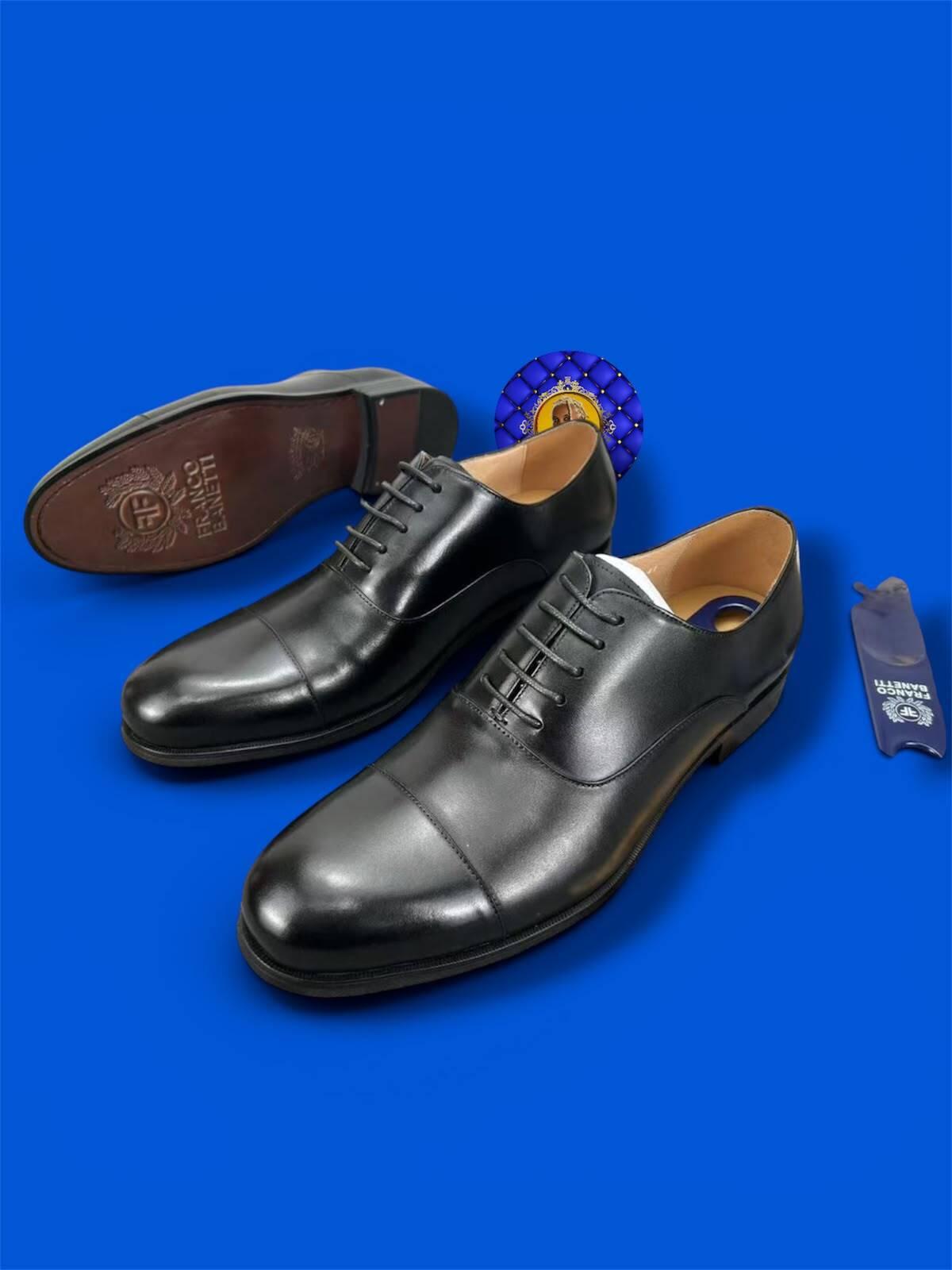 Sapato Oxford Brogue com Picotado Artesanal